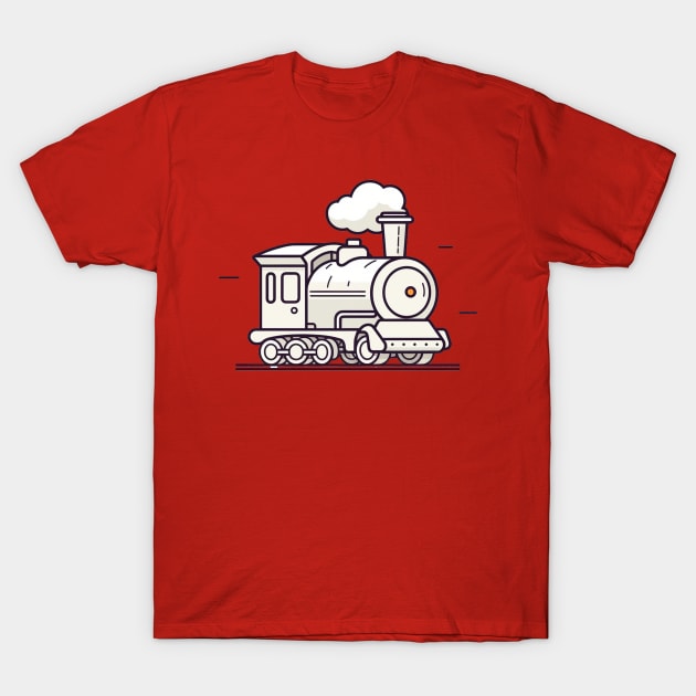 Little train T-Shirt by Flowerandteenager